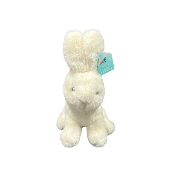 Hug Me Walgreens‎ Exclusive White Bunny Rabbit 10" Plush Stuffed Animal Toy - Picture 1 of 15